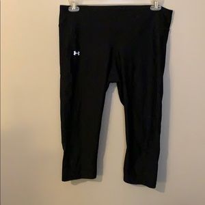 Underarmour black capri leggings
